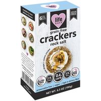 Life Bake - Grain-Free Crackers Rock Salt